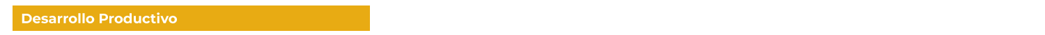 Desarrollo Productivo