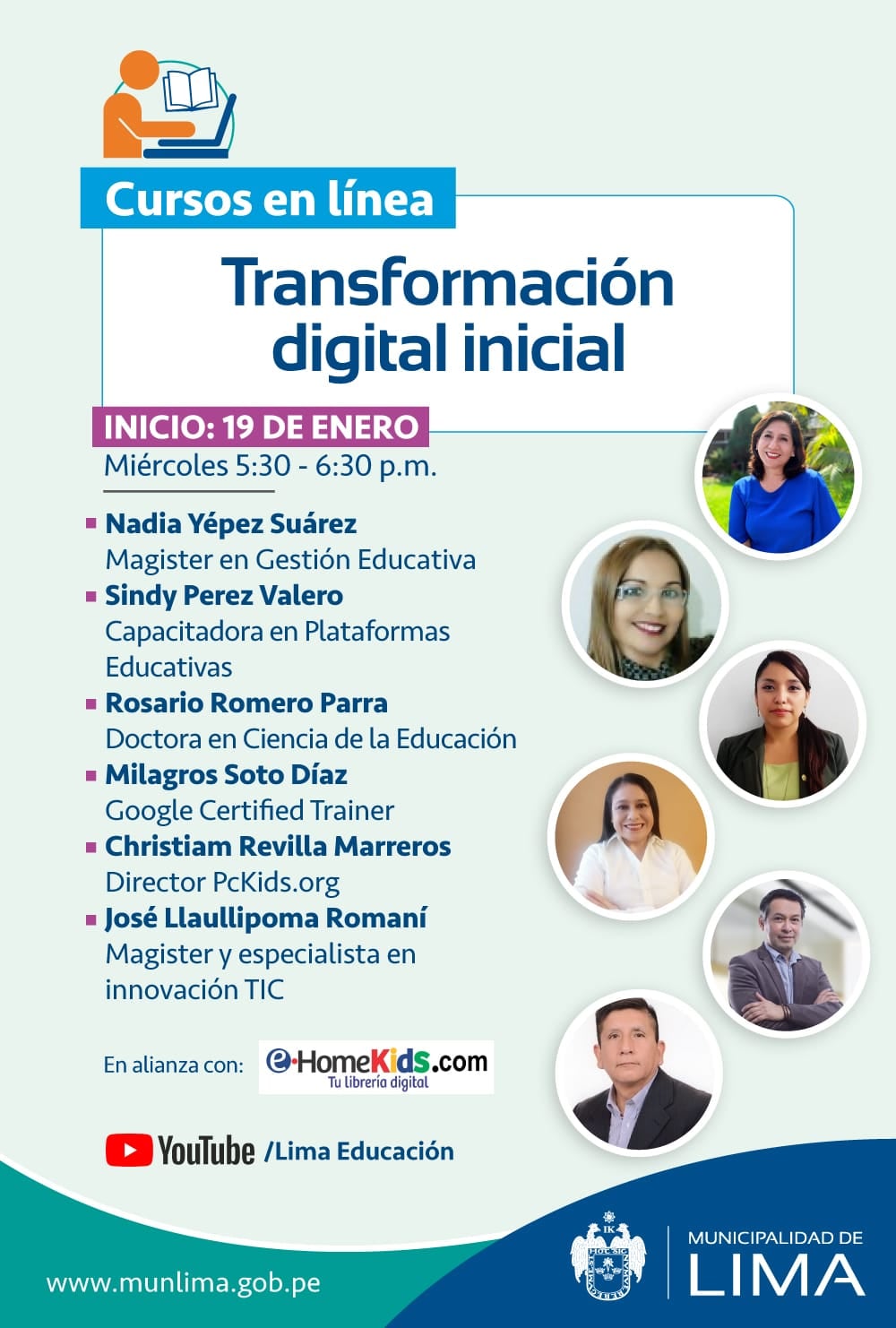 Cursos de Transformación Digital para docentes