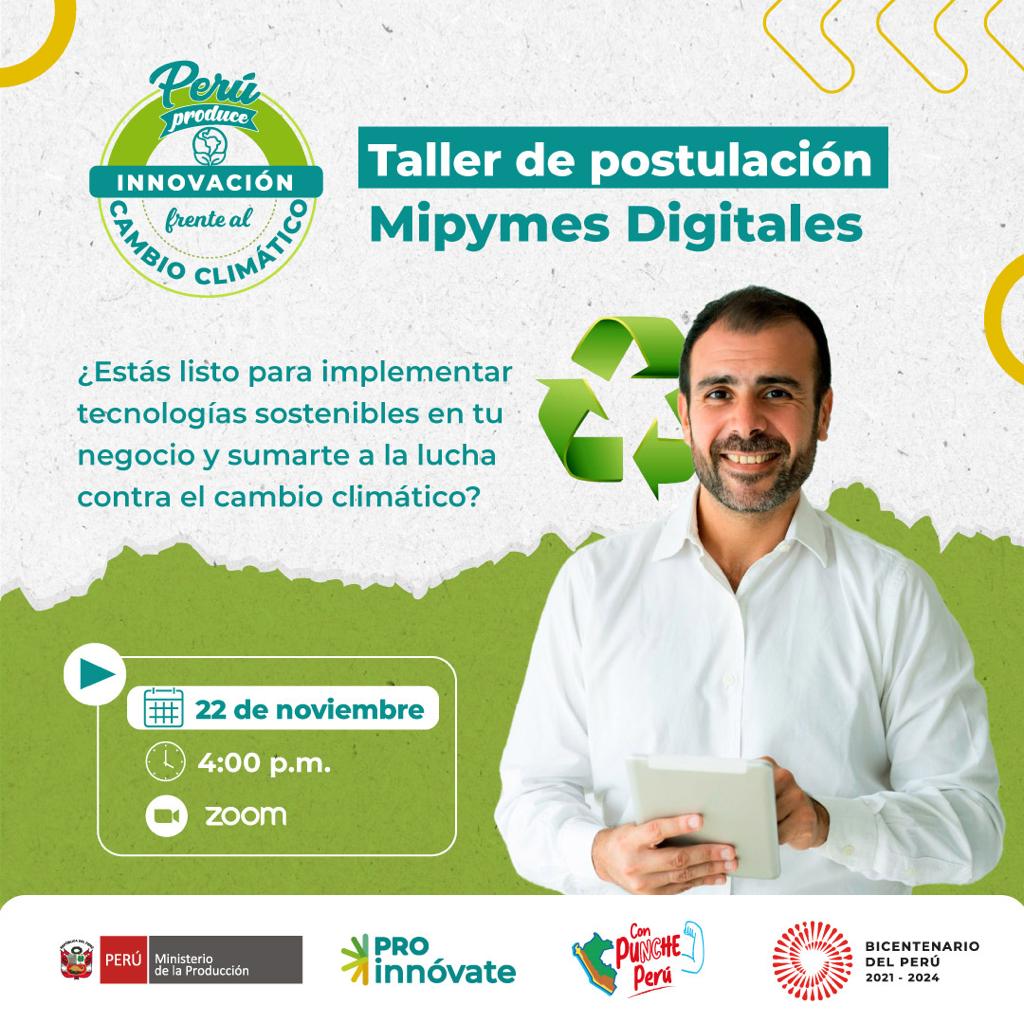 Taller de postulación Mipymes Digitales